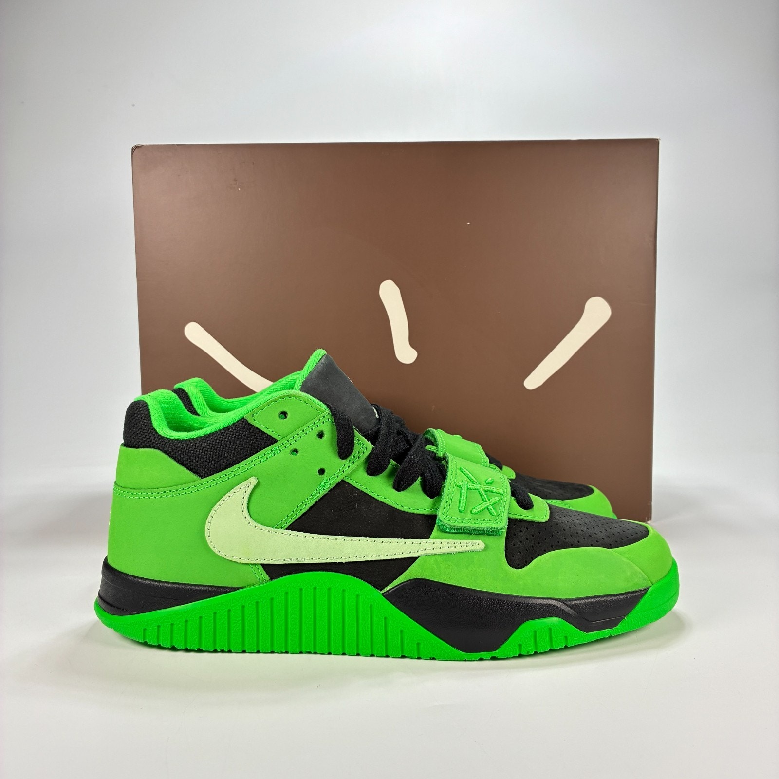 Jordan Jumpman Jack Tr Green Spark Lifestyle Sneakers Shoes Im9113-300 Mens Sz 9
